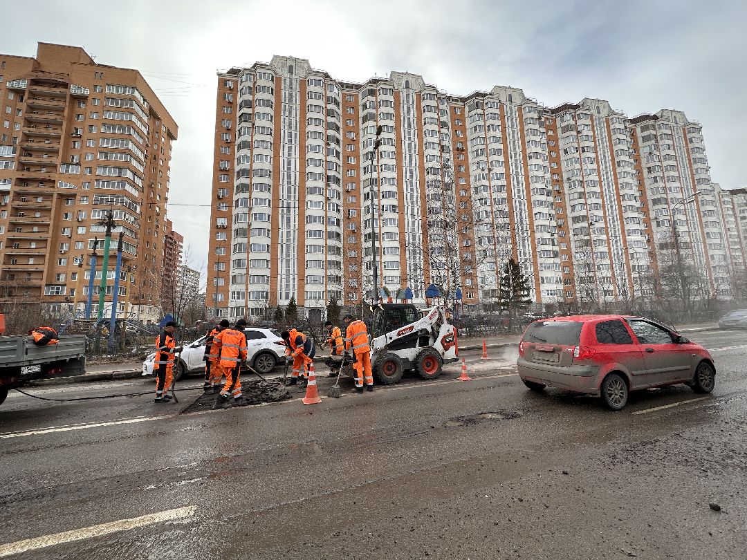 Одинцово, Дороги, Ямочный ремонт, ДРСУ