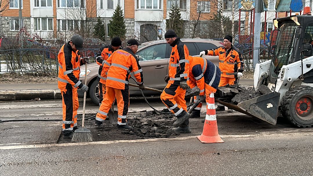 Одинцово, Дороги, Ямочный ремонт, ДРСУ
