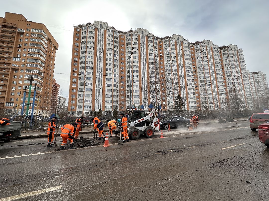 Одинцово, Дороги, Ямочный ремонт, ДРСУ