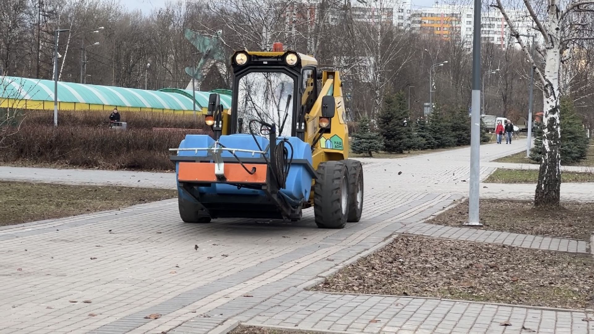 химки, месяц чистоты и благоустройства, благоустройство, уборка общественных территорий, уборка парка,