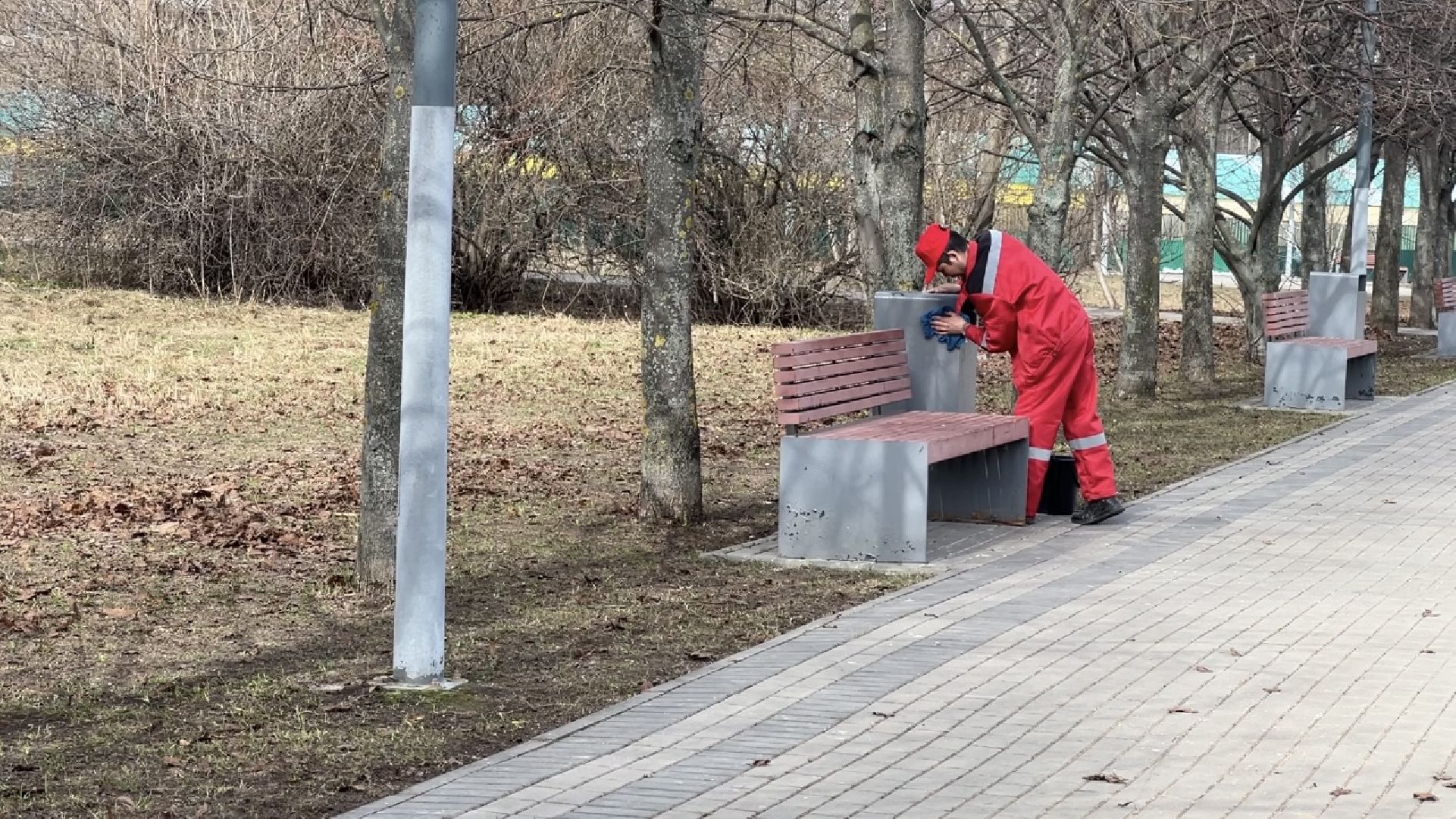 химки, месяц чистоты и благоустройства, благоустройство, уборка общественных территорий, уборка парка,