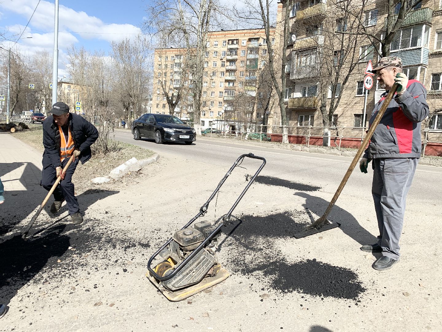 Балашиха, Подмосковье, Дороги, ямочный ремонт, Ямы, ремонт дорог,