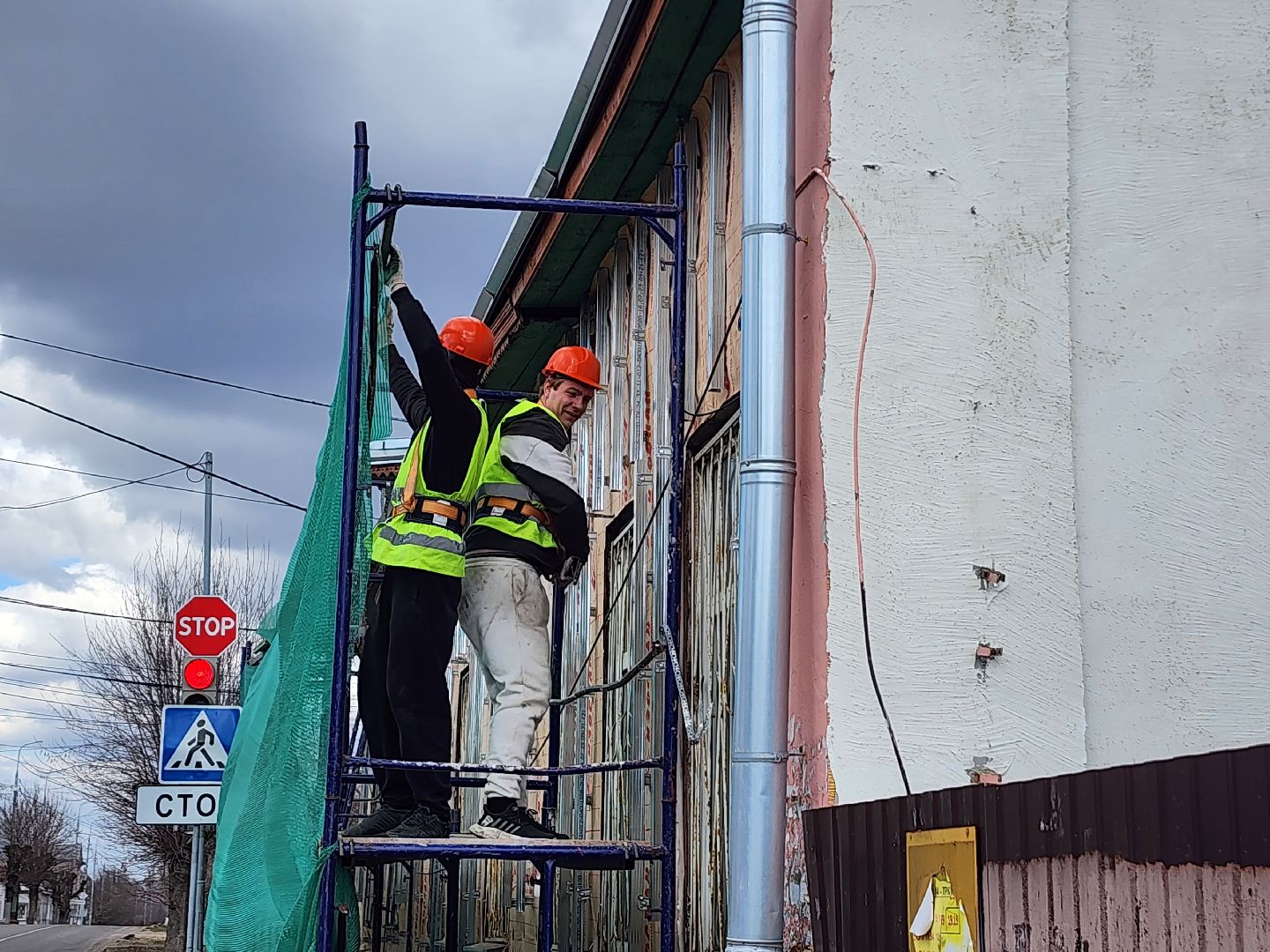 серпухов, жкх, ремонт фасадов, улица ленинского комсомола, мкд,