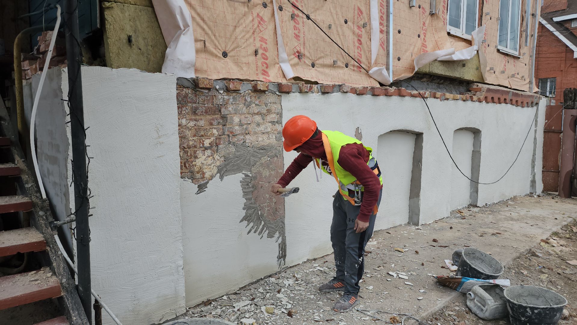 серпухов, жкх, ремонт фасадов, улица ленинского комсомола, мкд,