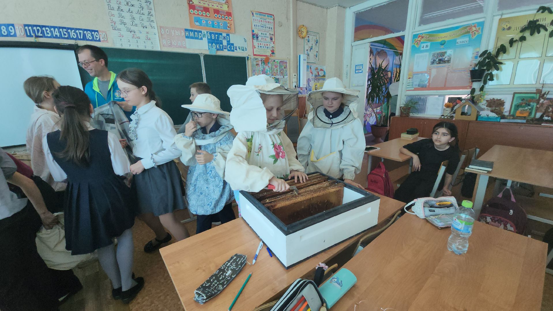 шатура, классный час, профессия родителей,пчеловод, работа мечты, село Петровское, школа 4,Селиверстов, Сильвестр,