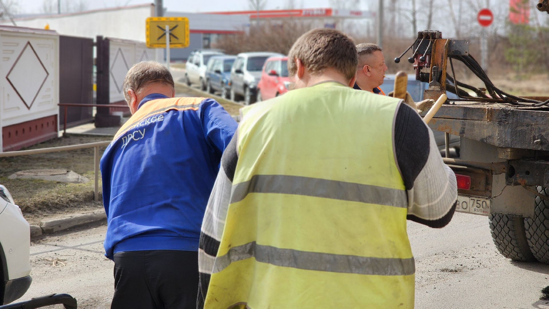 ступино, ремонт дорог, ямочный ремонт,