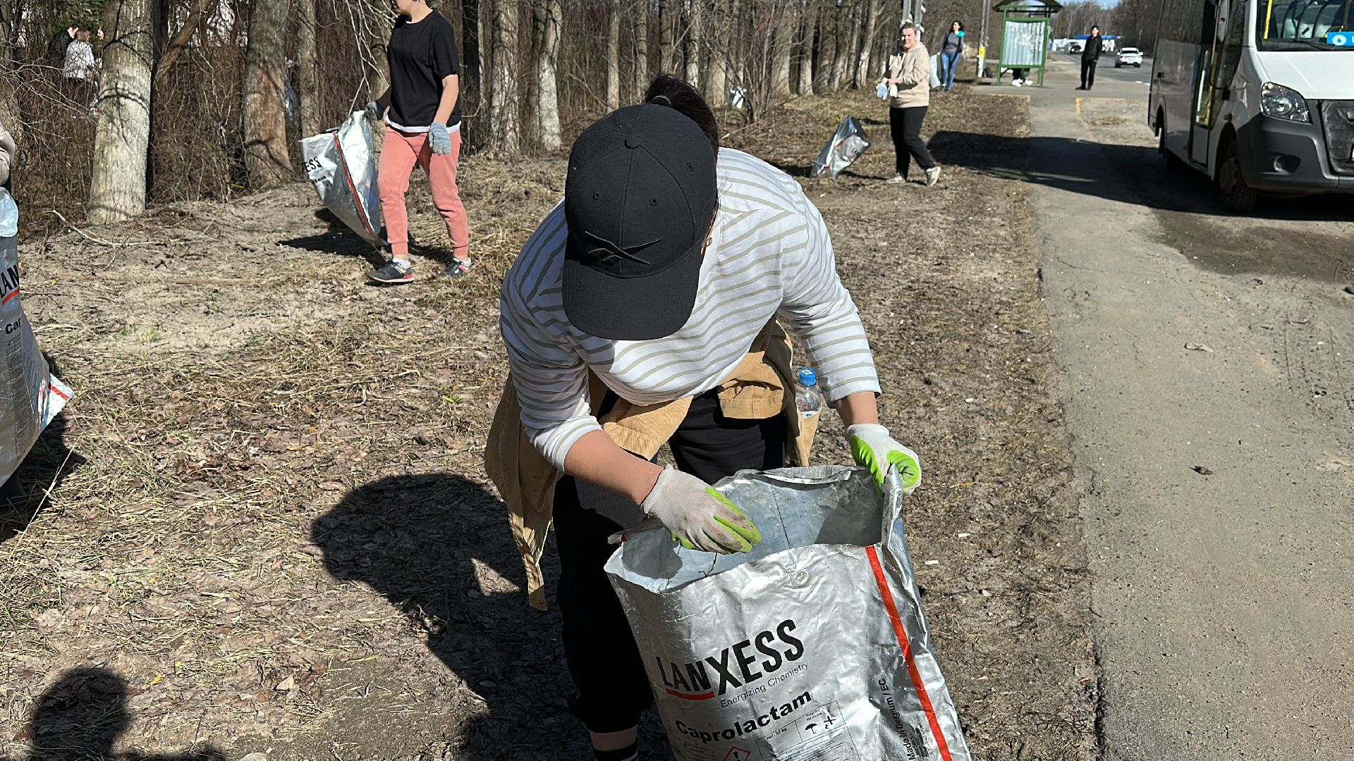 Клин, общество, благоутсройство, субботники, люди,