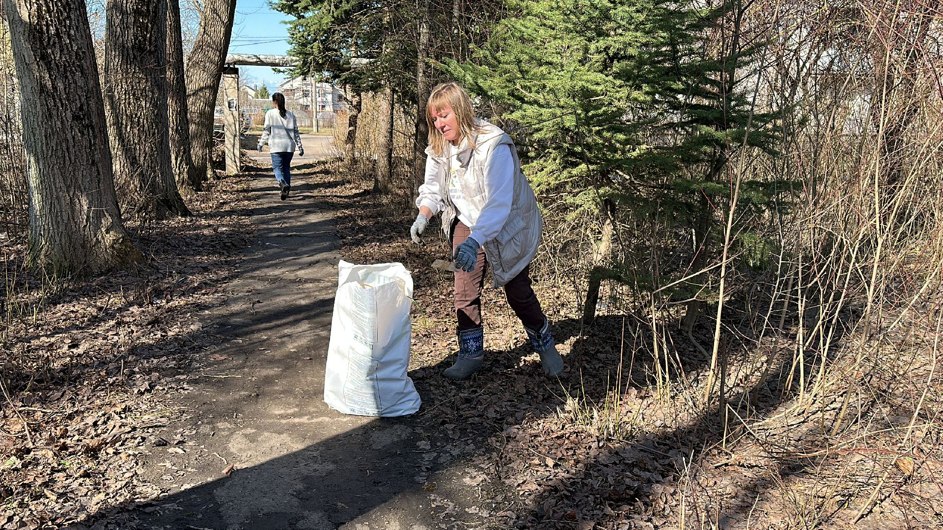 Клин, общество, благоутсройство, субботники, люди,