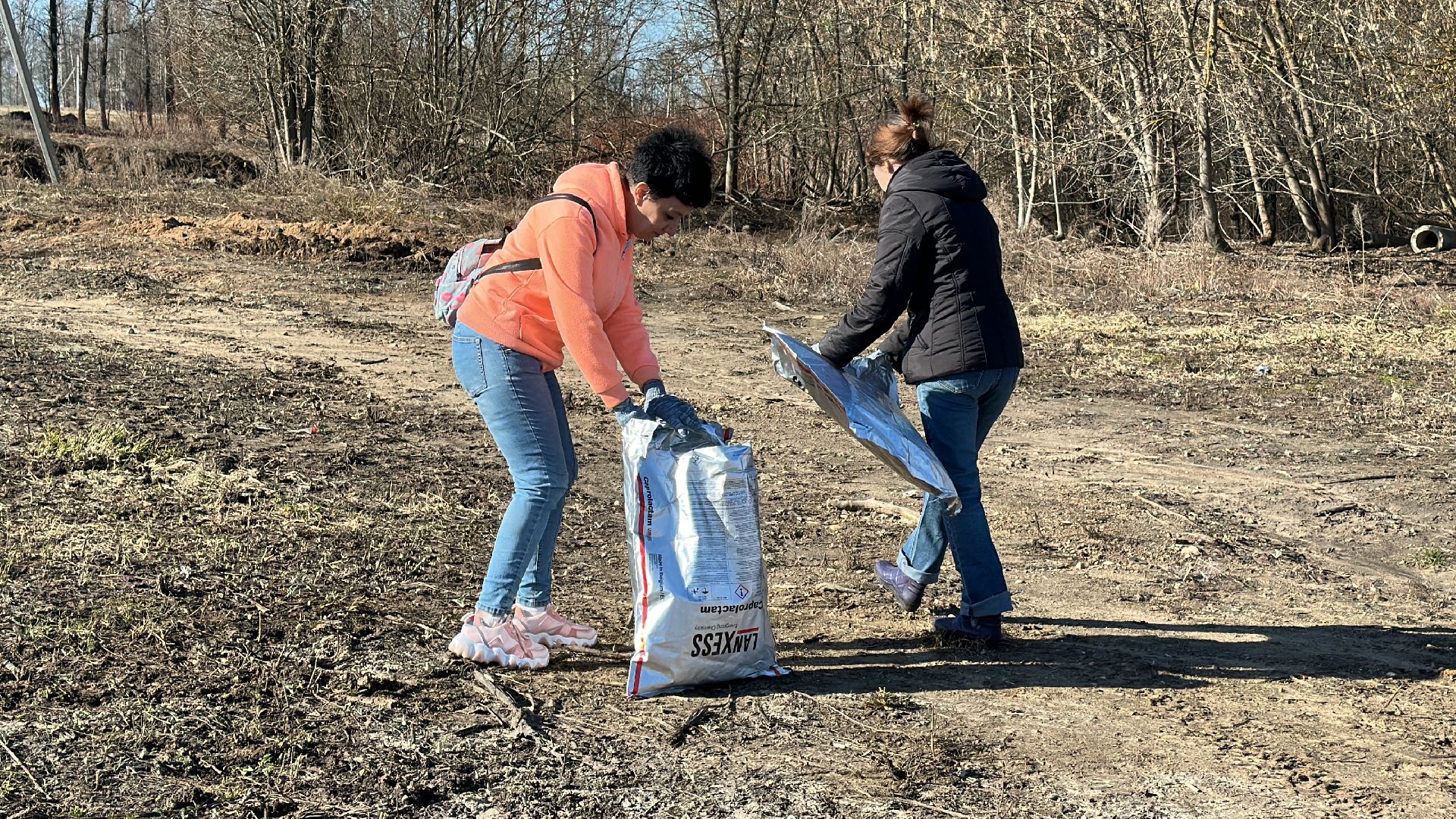 Клин, общество, благоутсройство, субботники, люди,