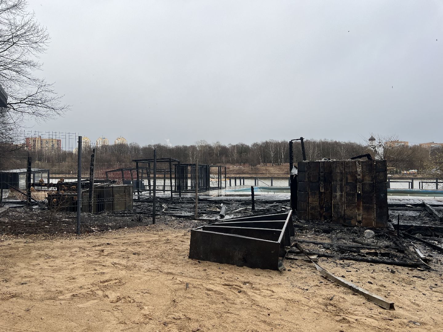 химки, чп, пожар,