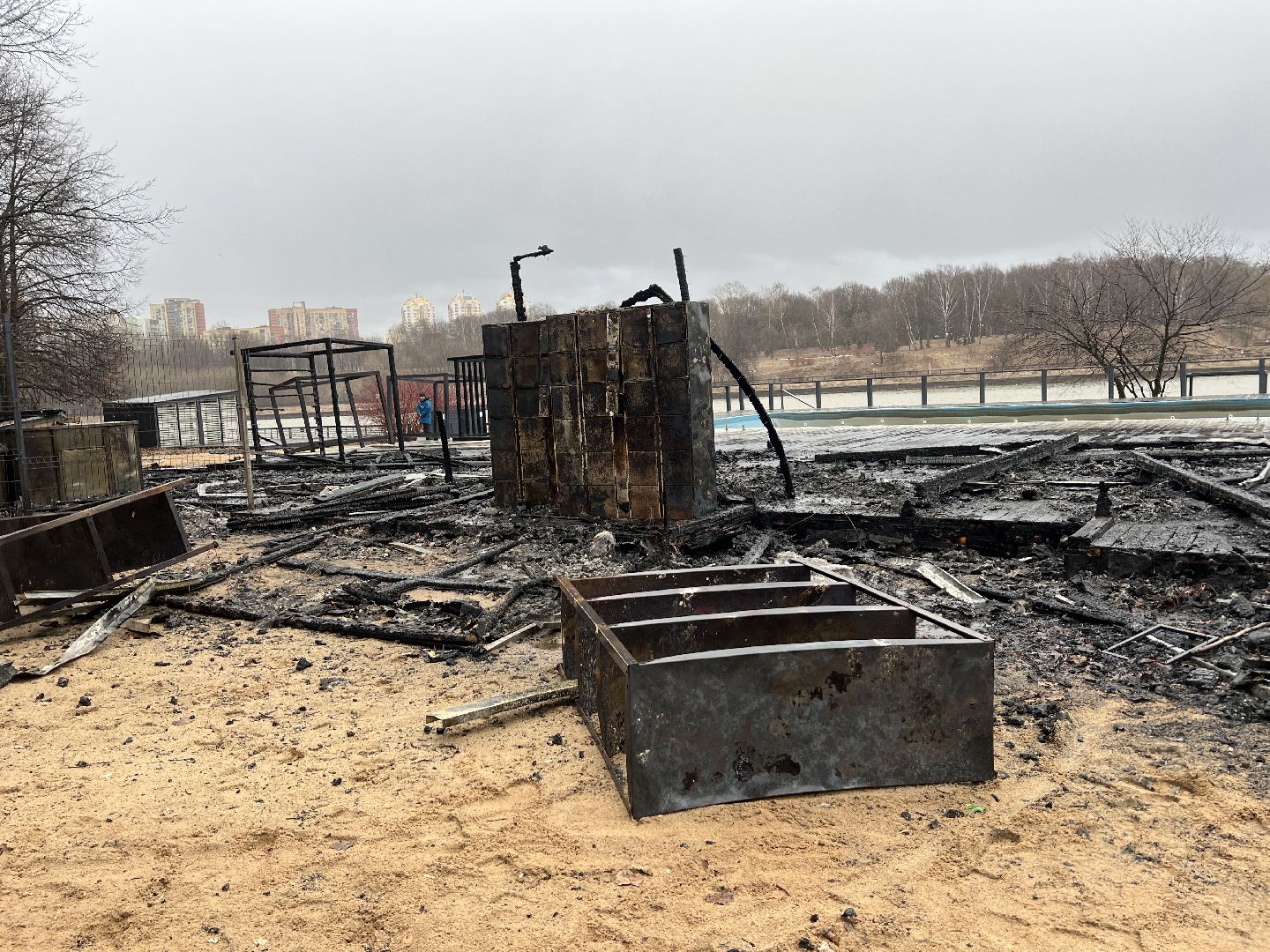 химки, чп, пожар,