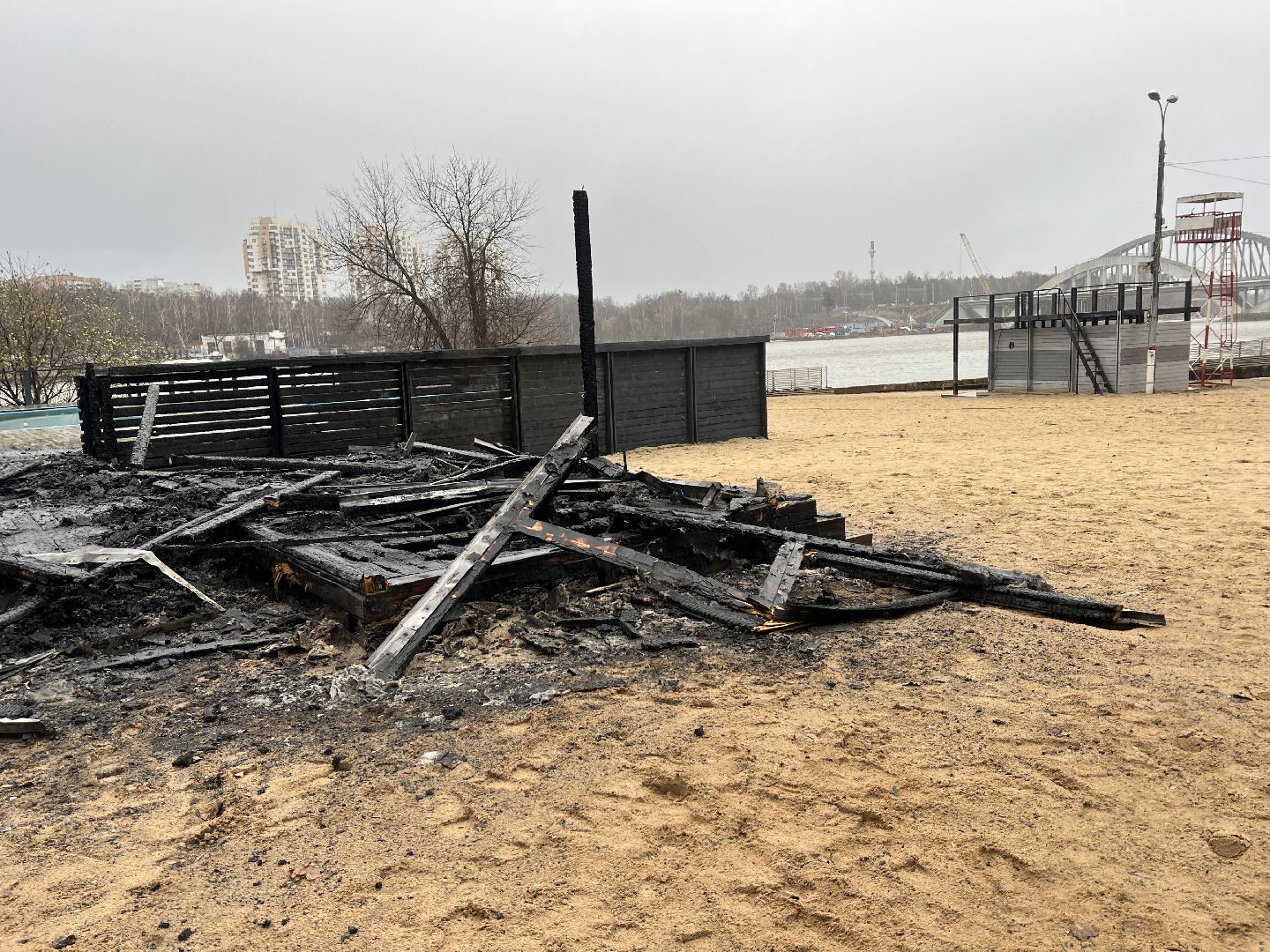 химки, чп, пожар,