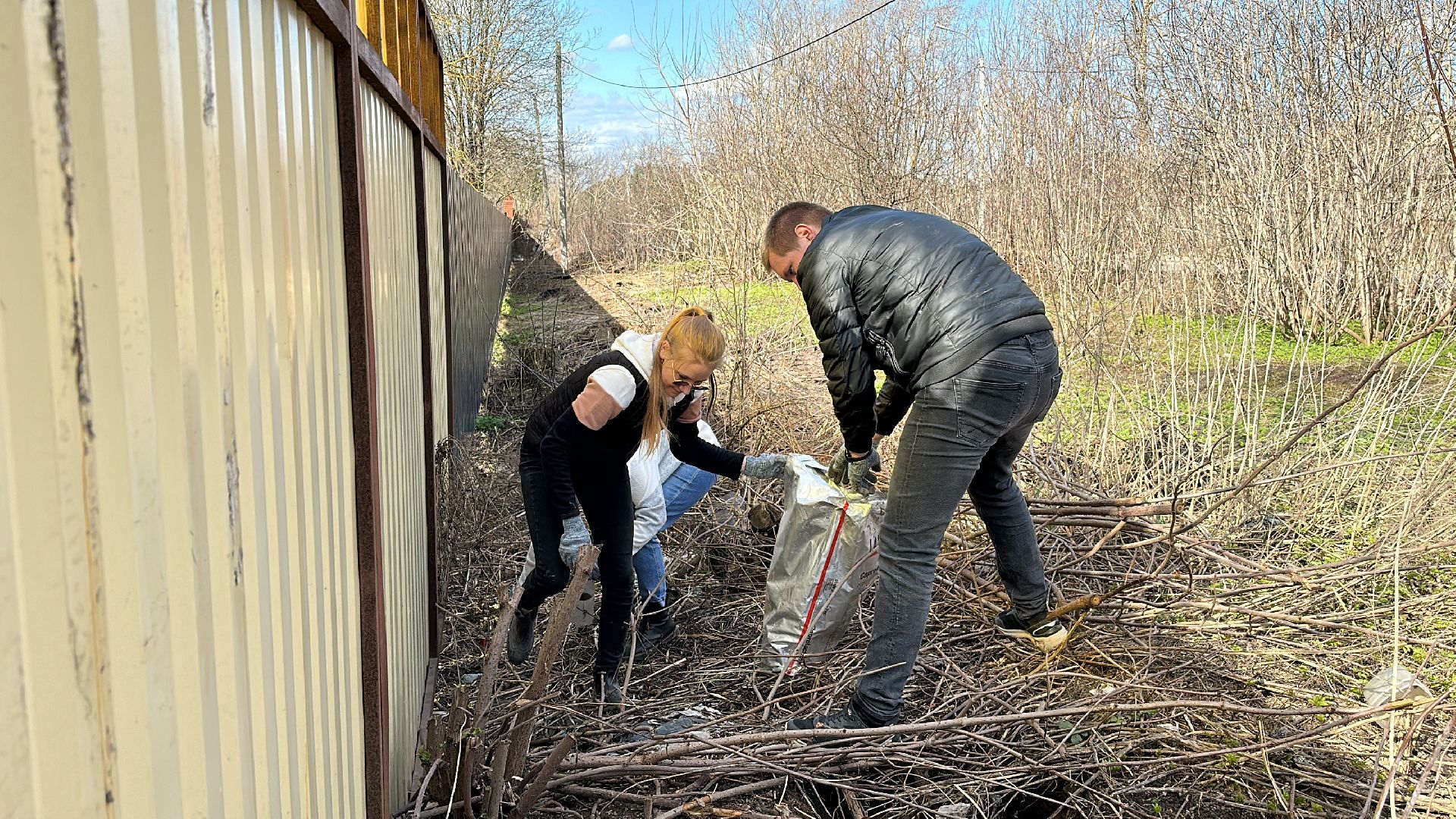 Клин, общество, благоустройство, субботники, люди,