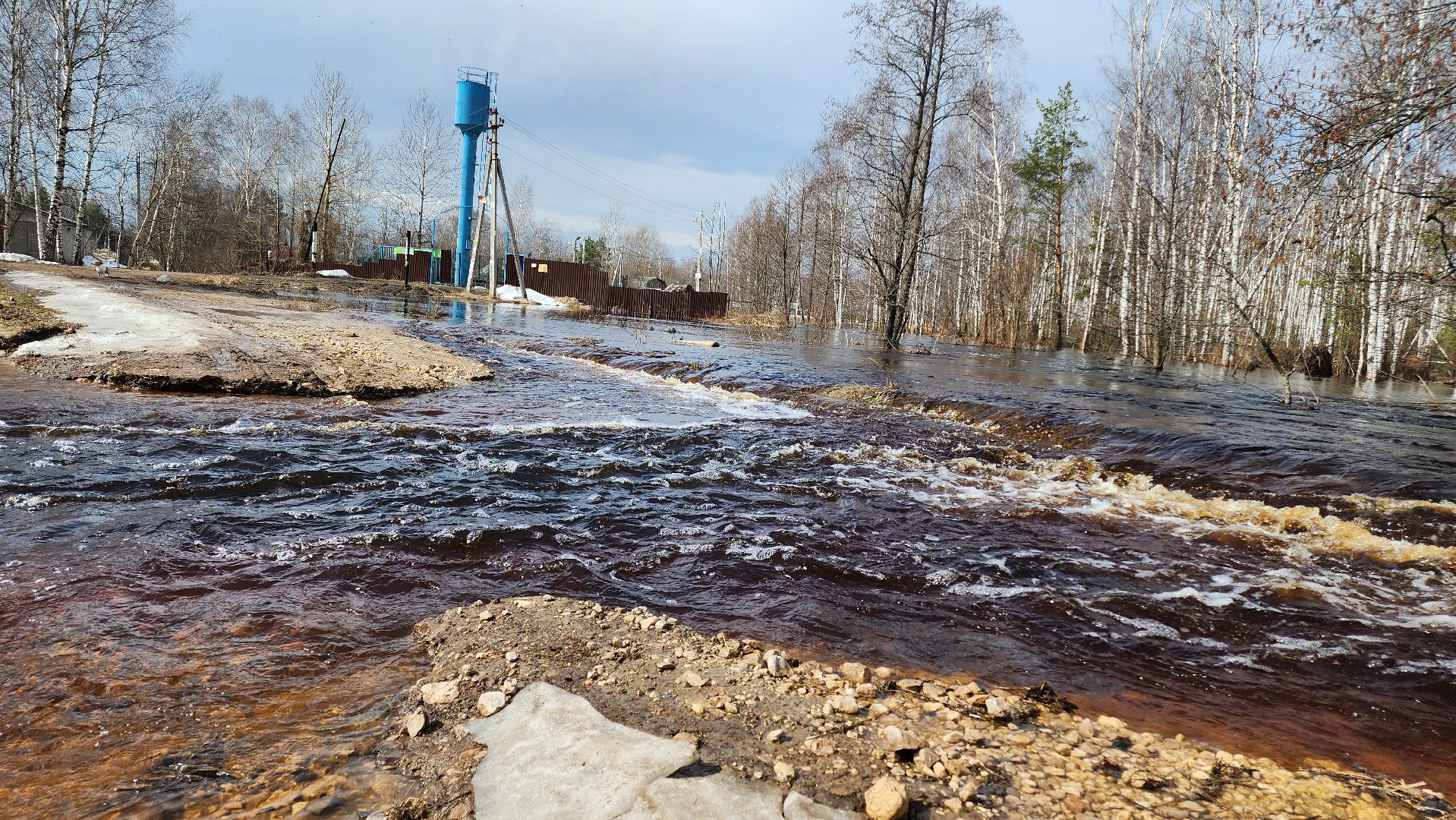 Егорьевск, подтопление, Подмосковье,
