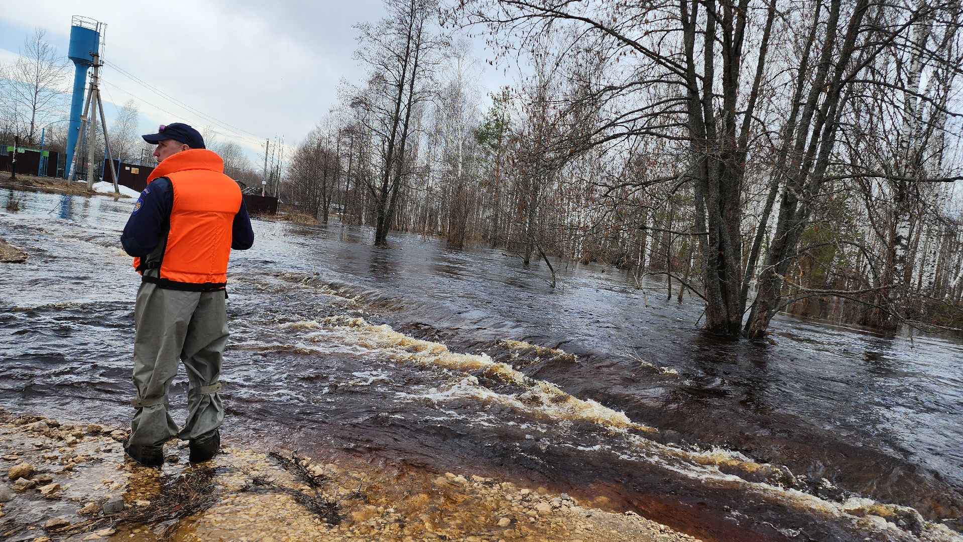 Егорьевск, подтопление, Подмосковье,