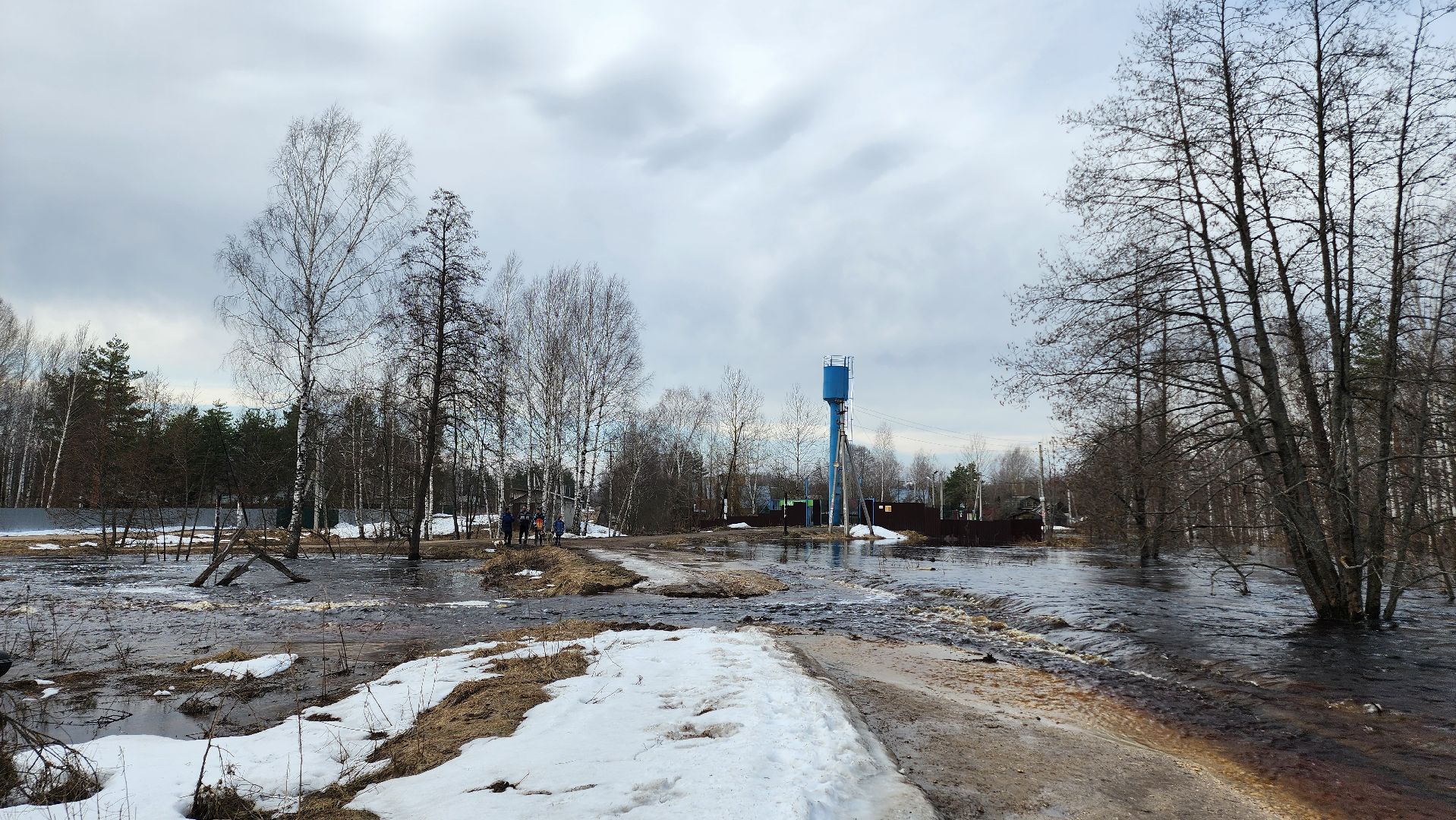 Егорьевск, подтопление, Подмосковье,