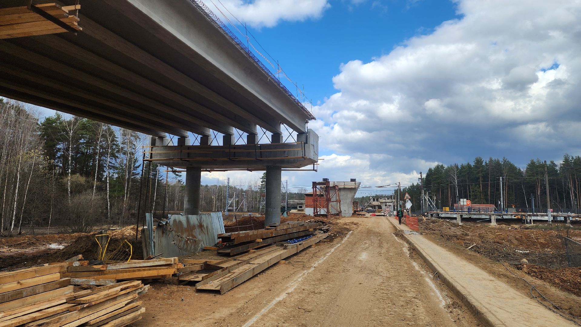 красногорск, аникеевка, путепровод,