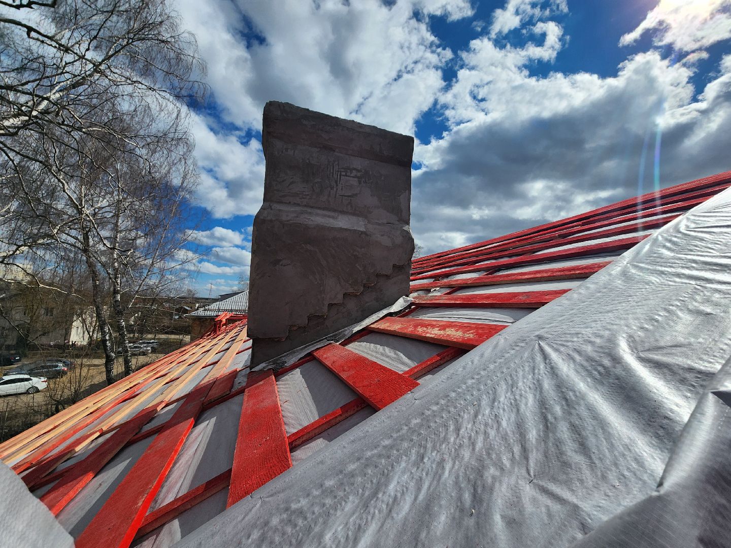 серпухов, улица парковая, мкд, замена кровли, капитальный ремонт,