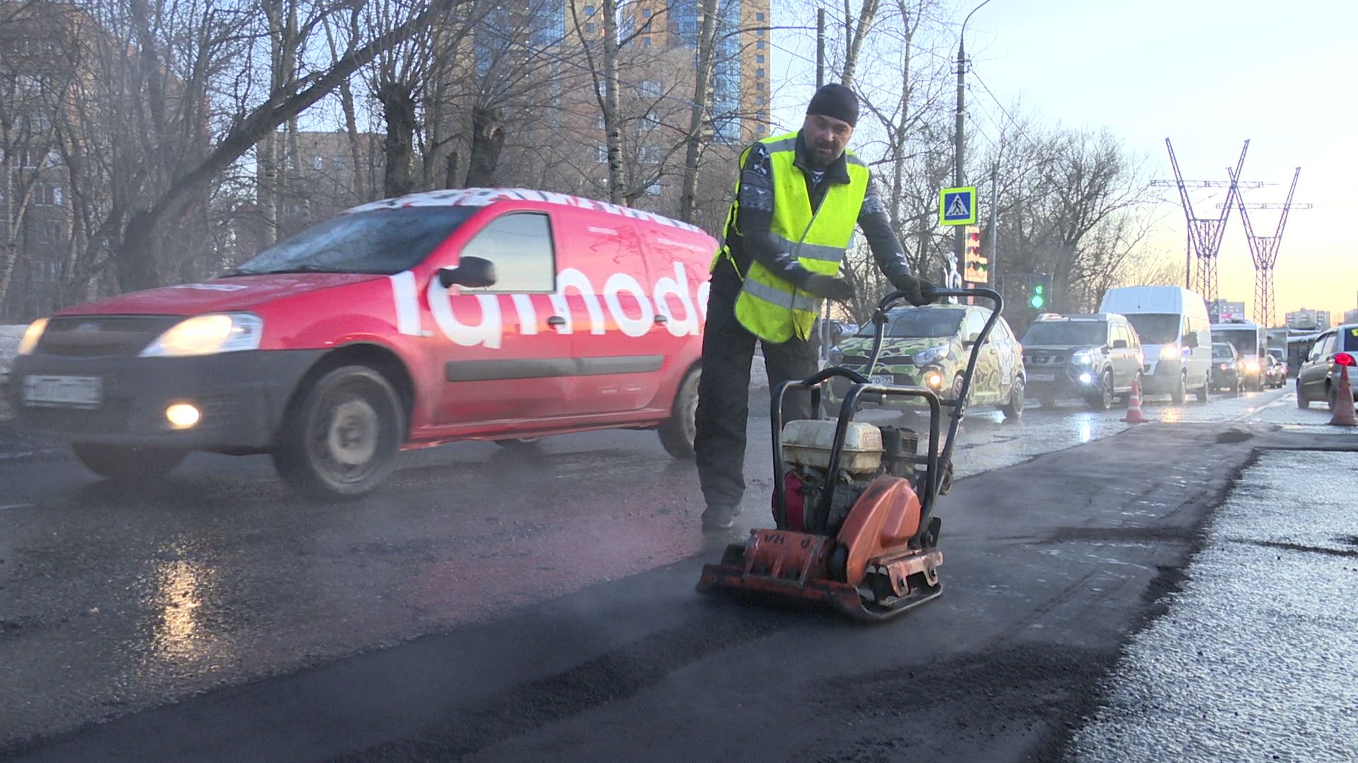 Ремонт, ямы, Реутов, асфальт, выбоины,