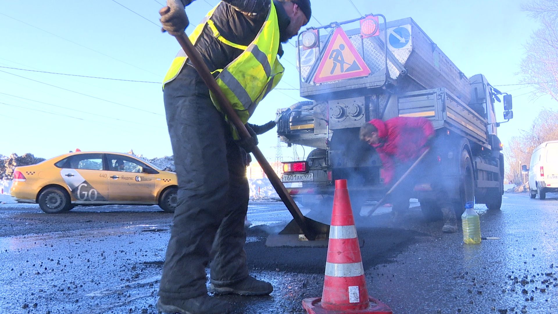 Ремонт, ямы, Реутов, асфальт, выбоины,