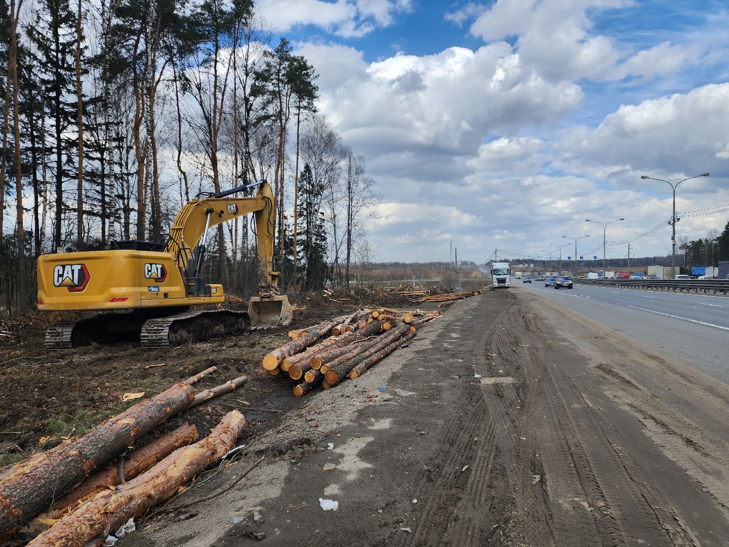пушкино, дорожное движение, трасса, реконструкция, дорожные работы,