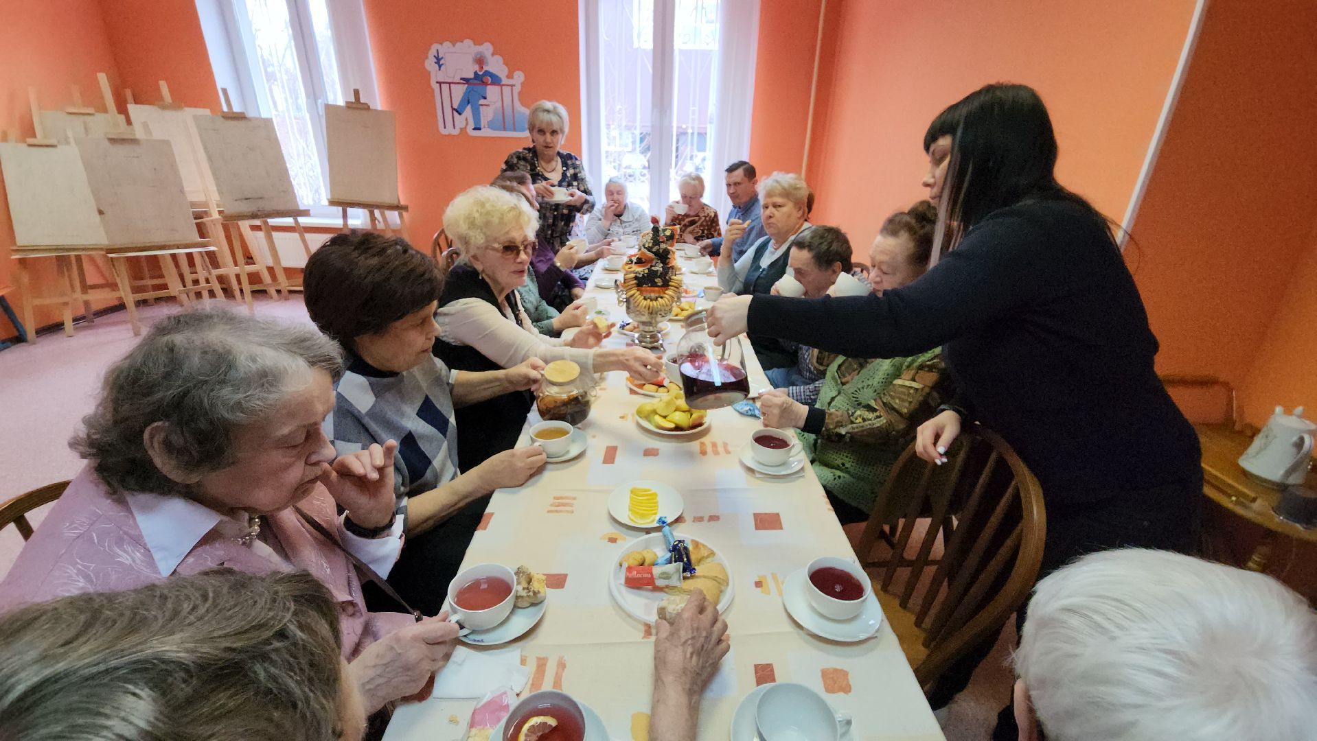 Чаепитие, Долголетие, лобня,