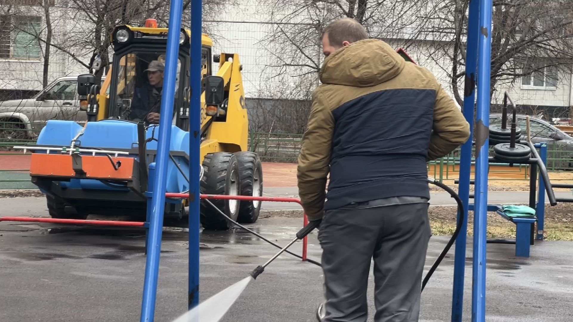 химки, месяц чистоты и благоустройства, уборка дворов, уборка города, благоустройство,