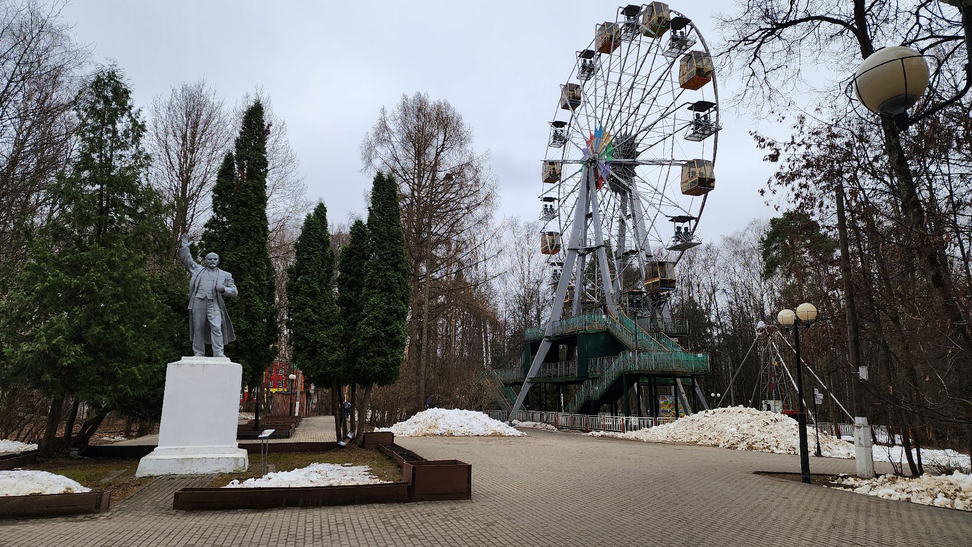 красногорск, городской парк,реконструкция парка,