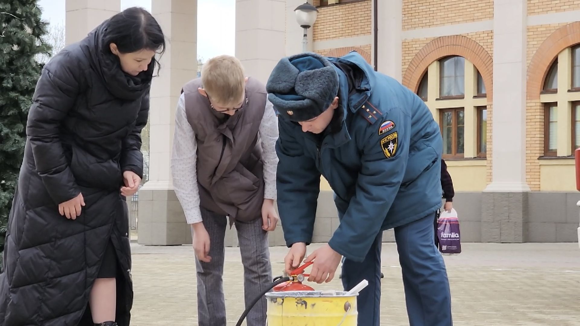химки, школа, открытый урок, пожарная безопасность, мчс,