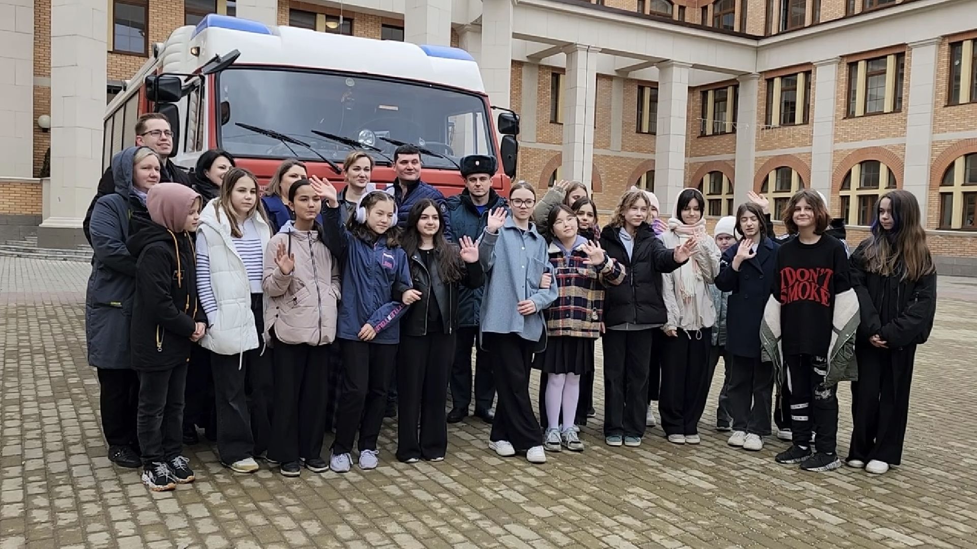 химки, школа, открытый урок, пожарная безопасность, мчс,