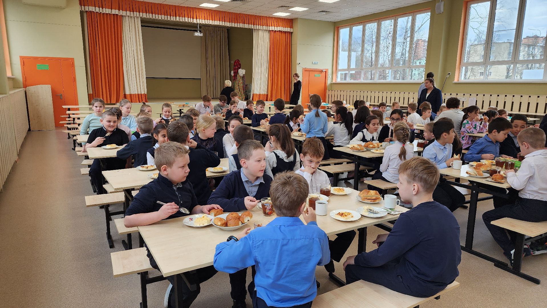 школа, школьное питание, родительский контроль, Лосино-Петровский,