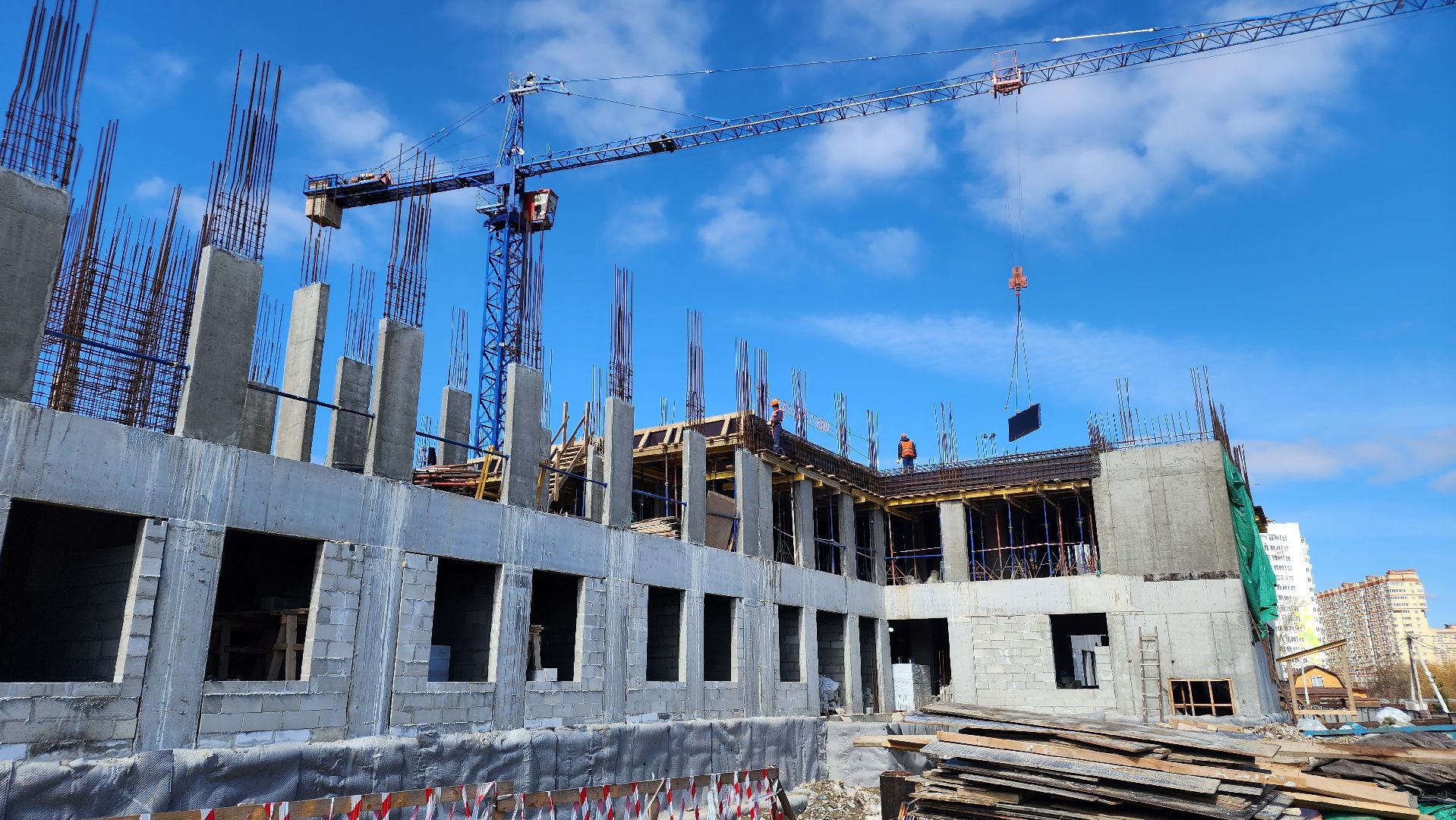 строительство социальных объектов, строительство поликлиники, медицина, Лосино-Петровский,