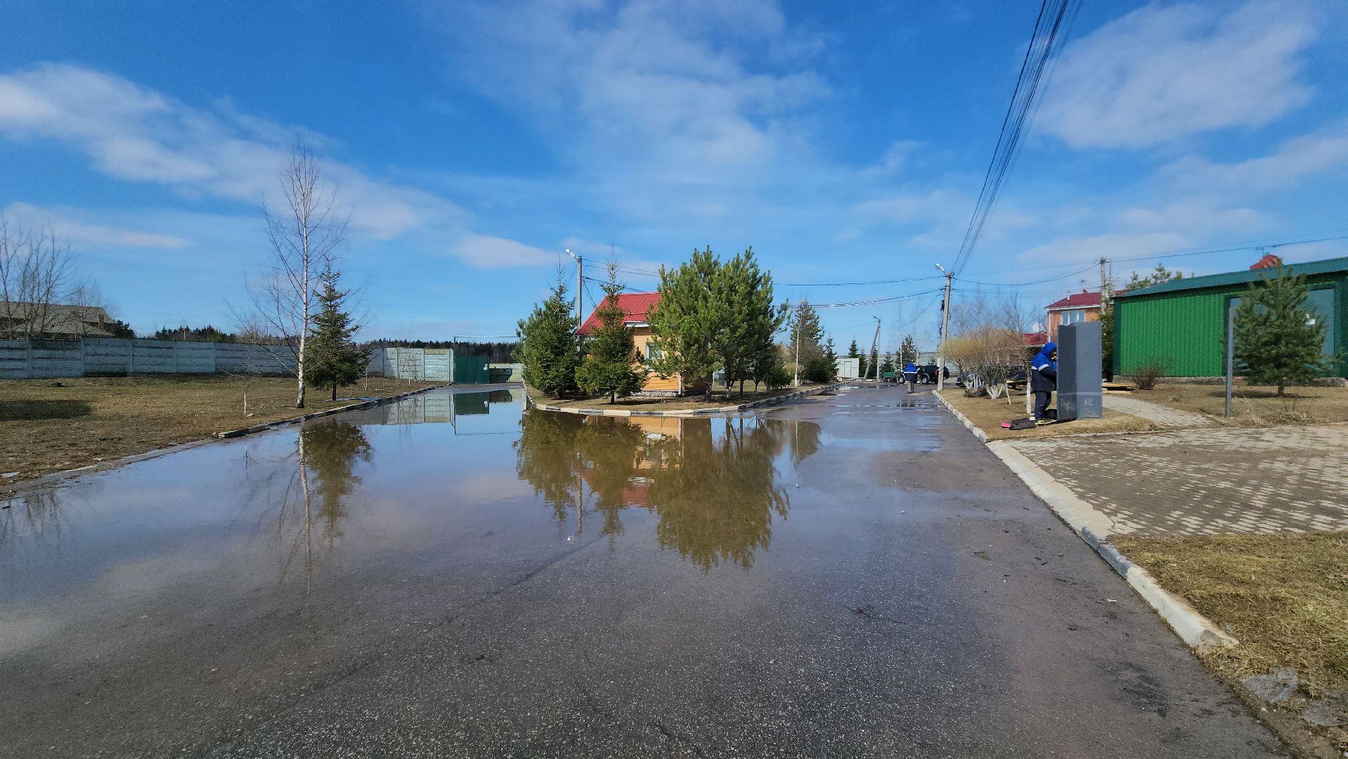 подтопление домов, Маленькая шотландия, химки,