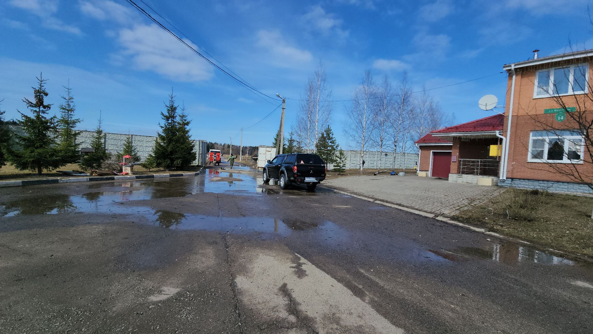 подтопление домов, Маленькая шотландия, химки,