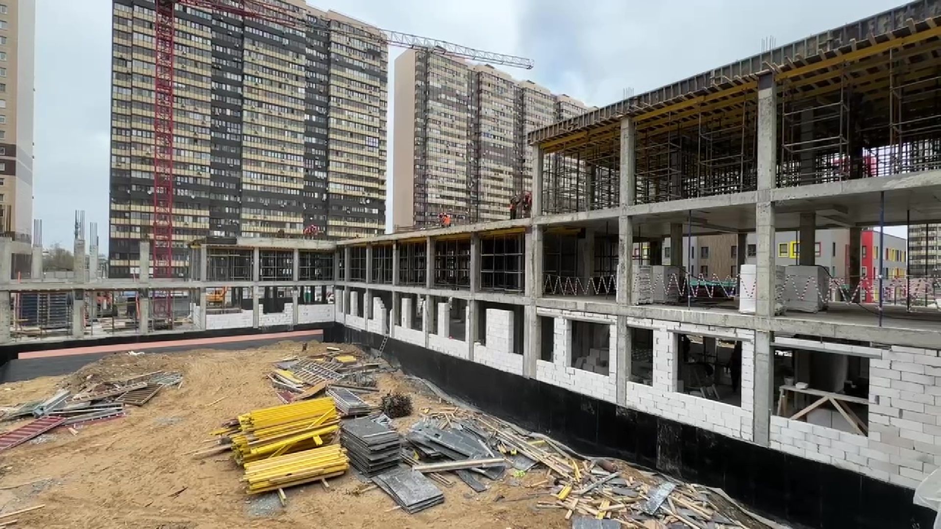 Реутов, стройка, школа, строительство, дети, образование,