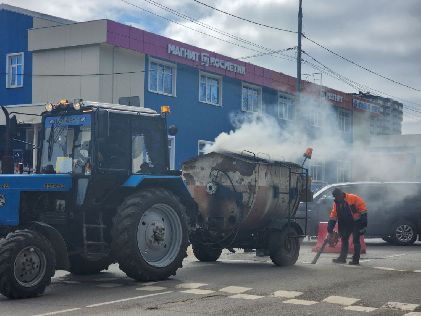 пущино, благоустройство, дорога,