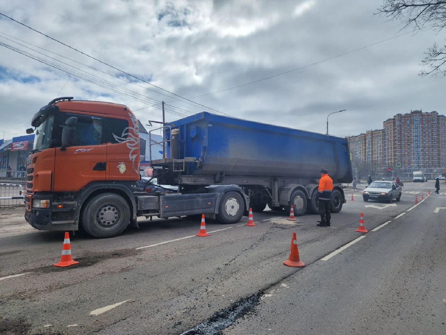 пущино, благоустройство, дорога,