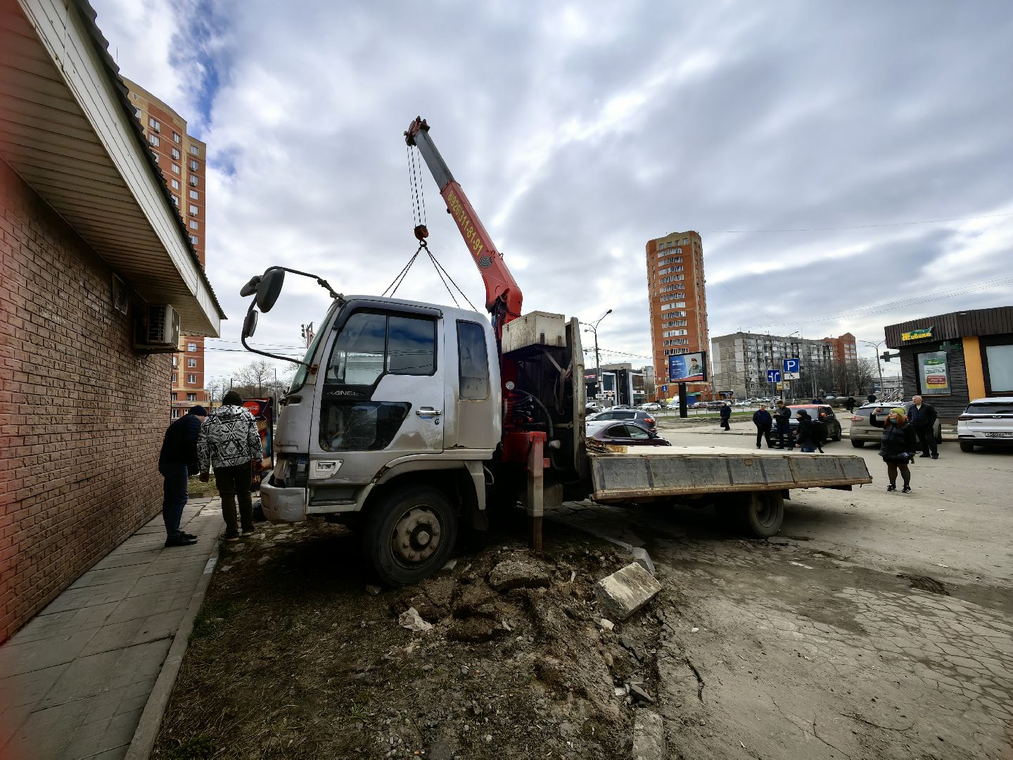 демонтаж, постройки, торговые объекты, современный вид,
