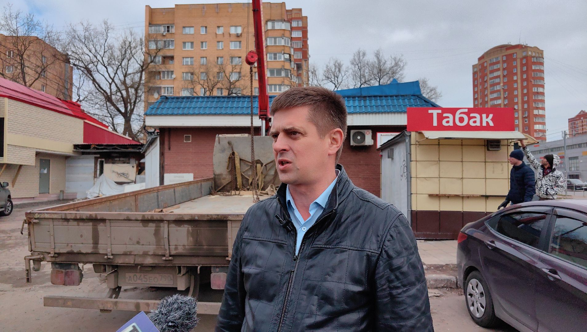 демонтаж, постройки, торговые объекты, современный вид,