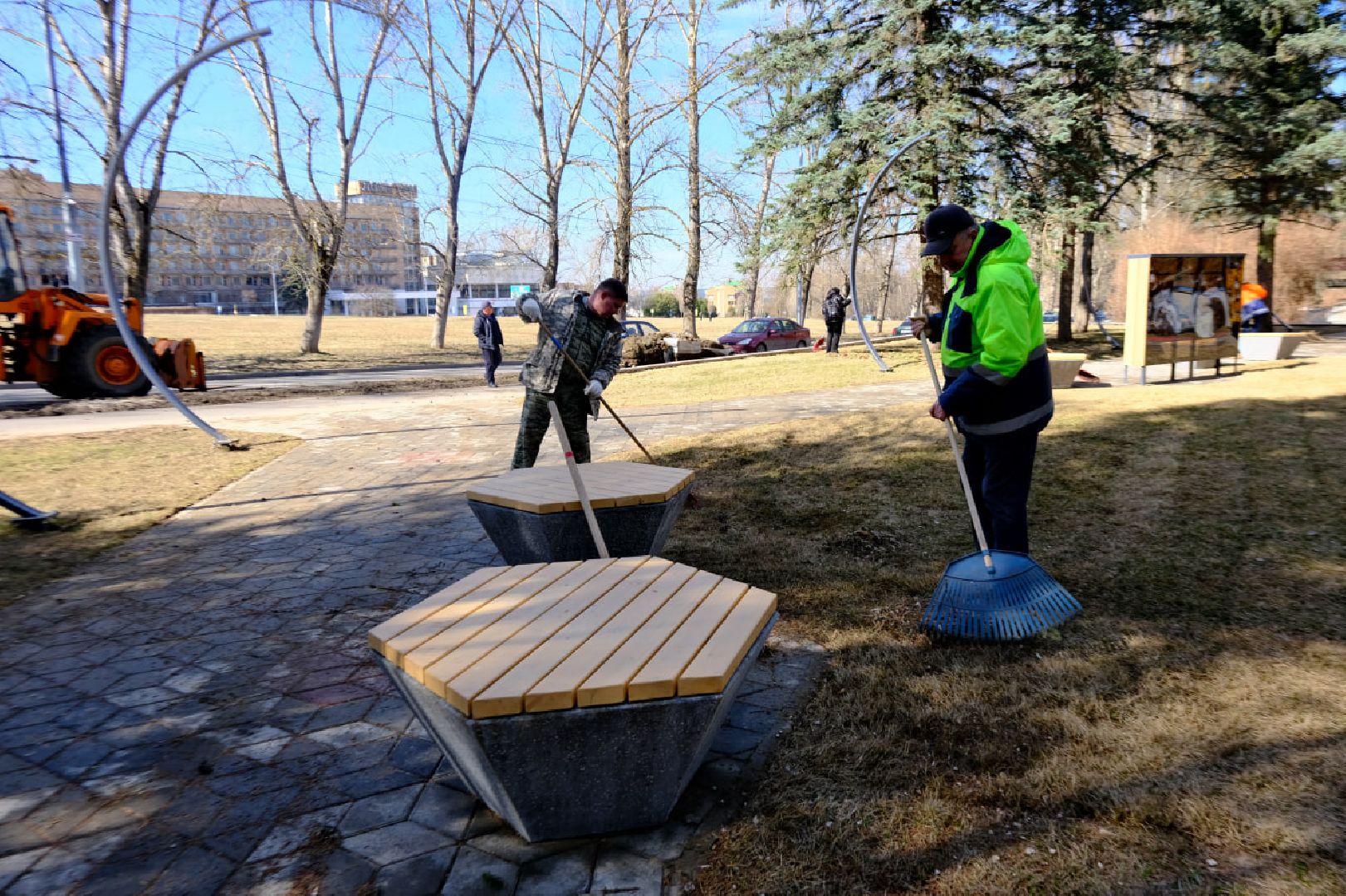 пущино, благоустройство,субботники,