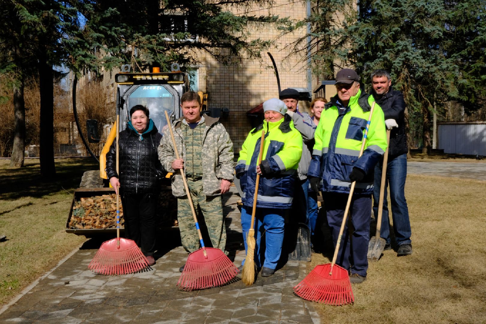 пущино, благоустройство,субботники,