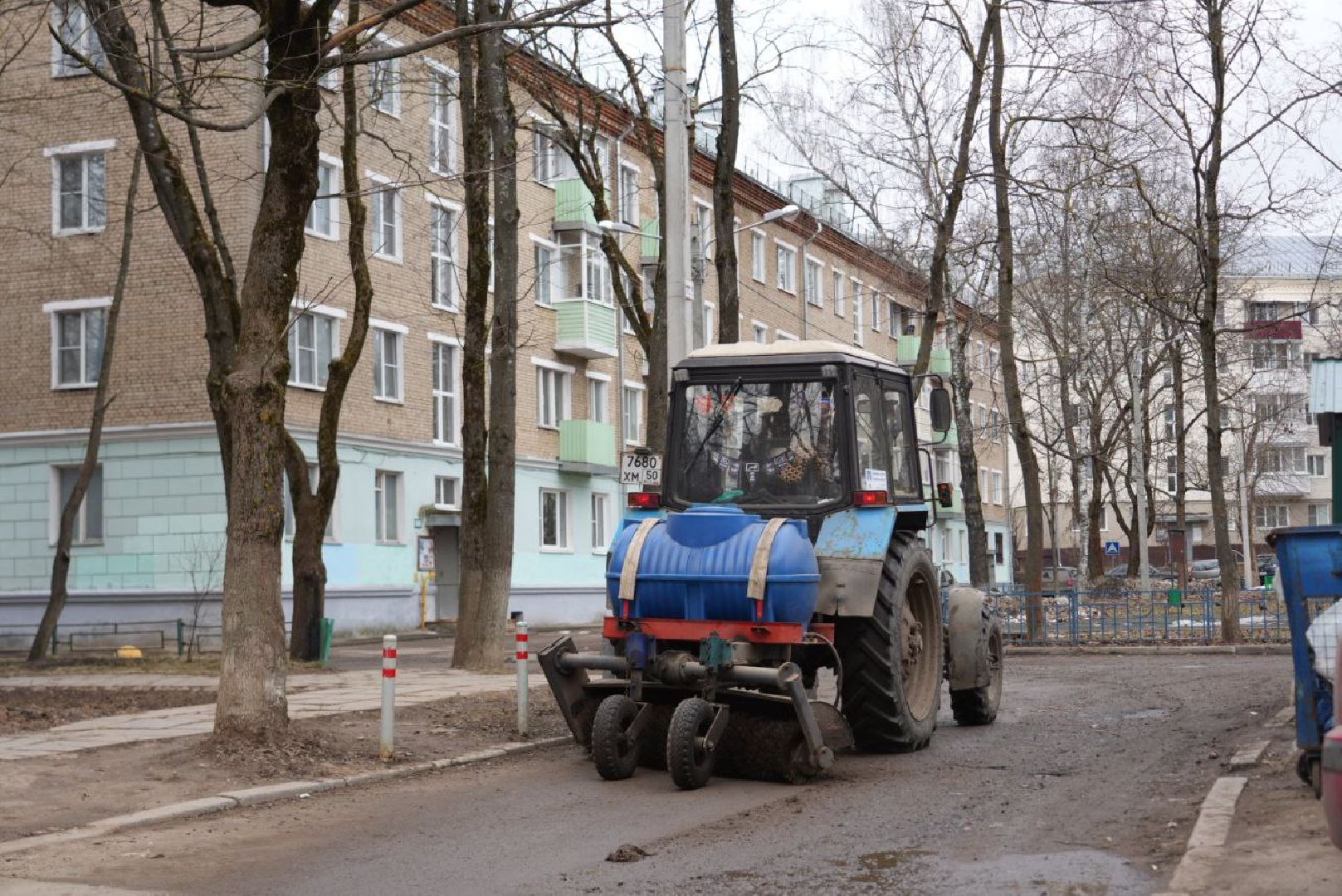 Уборка улиц, Весна, Коммунальные службы,