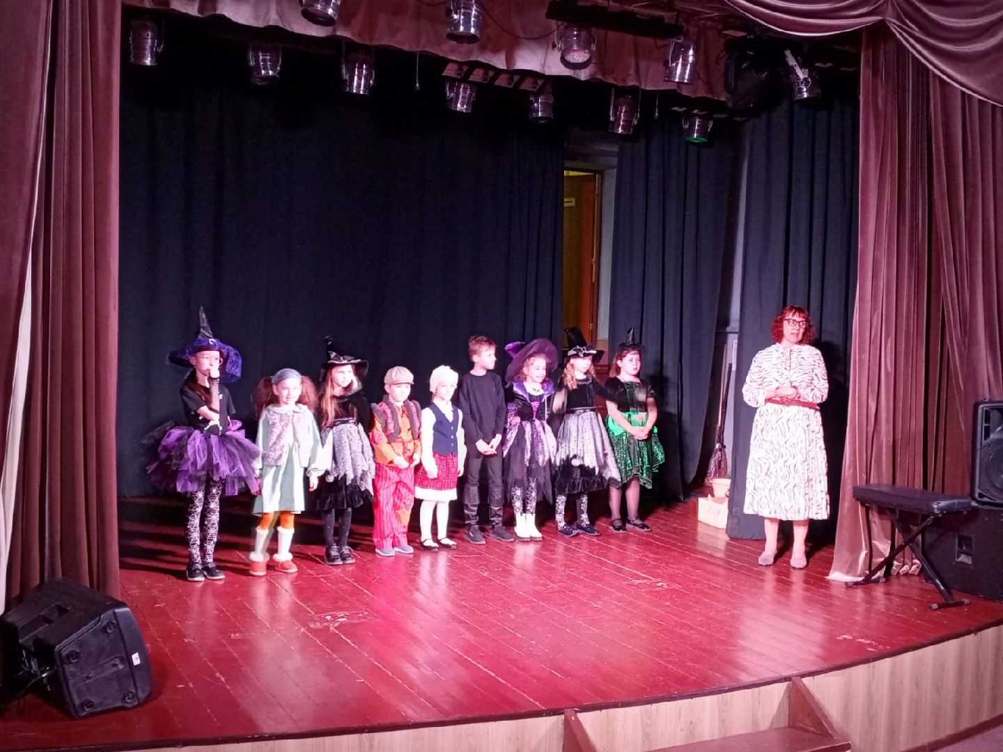 пушкино, спектакль, ведьма, дети, театральная студия,