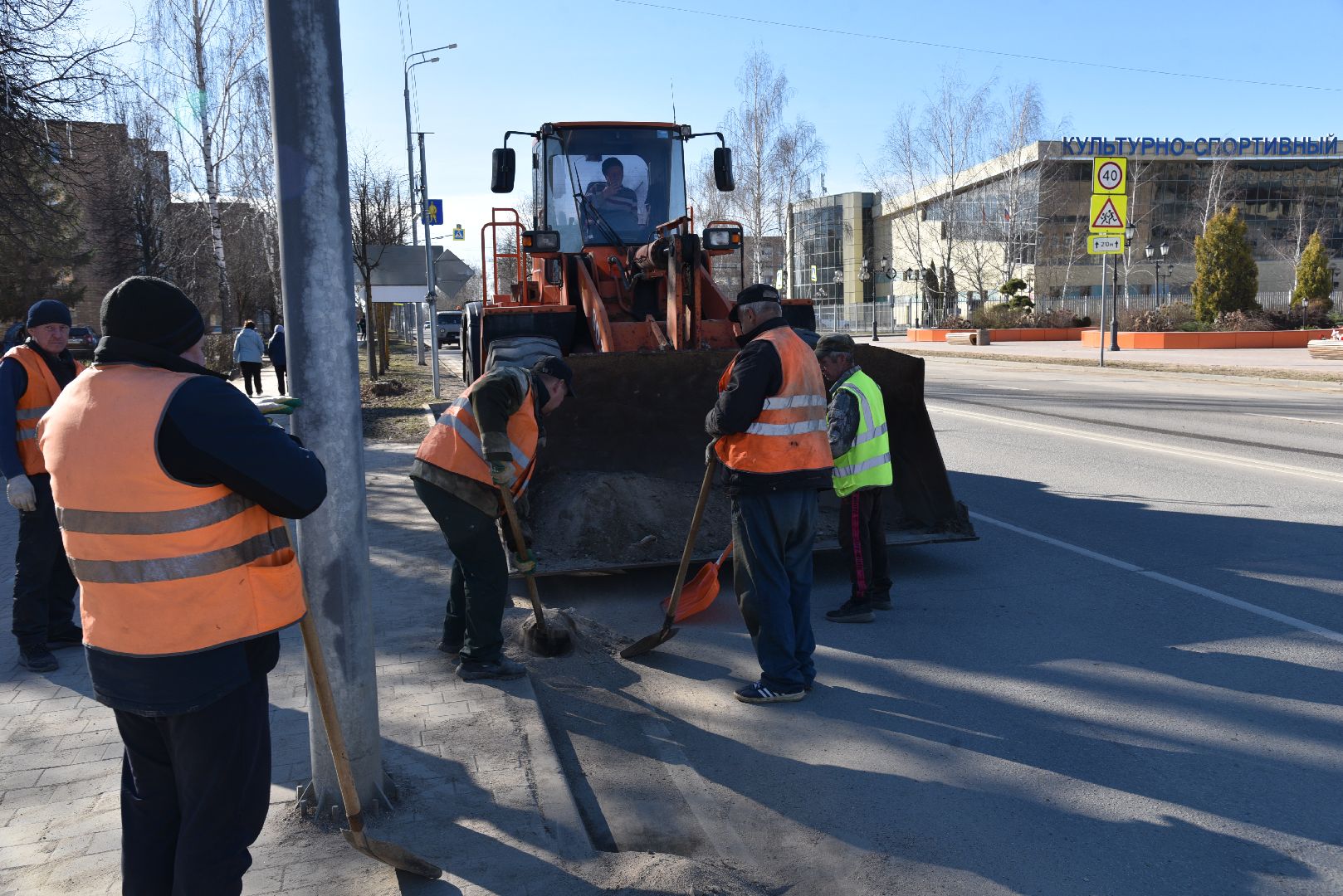 лотошино, мосавтодор, уборка улиц,