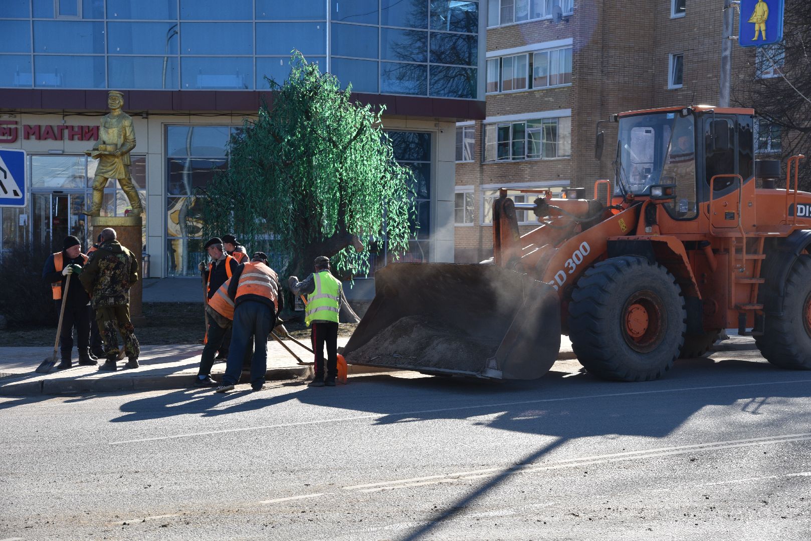 лотошино, мосавтодор, уборка улиц,