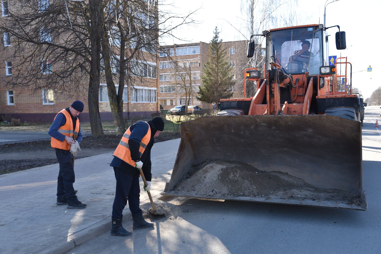 лотошино, мосавтодор, уборка улиц,
