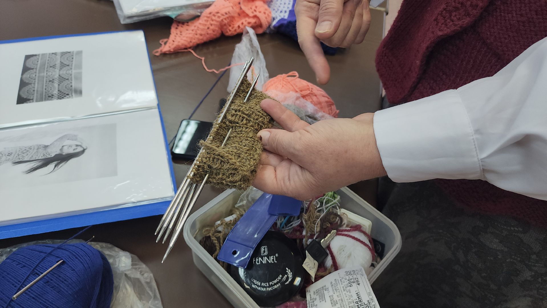 вязание, лобня, активное долголетие,