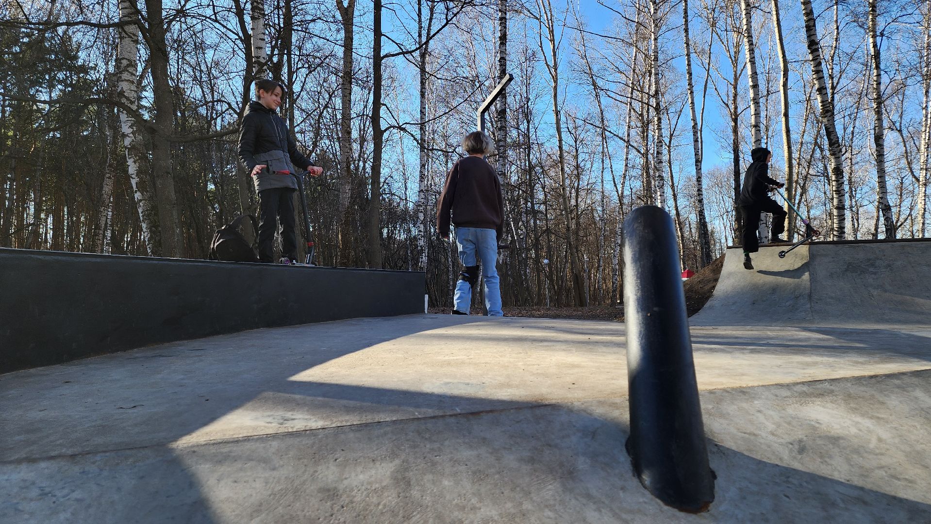 кашира, городской парк, скейтпарк, самокат, скейтборд, bmx, открытие сезона,