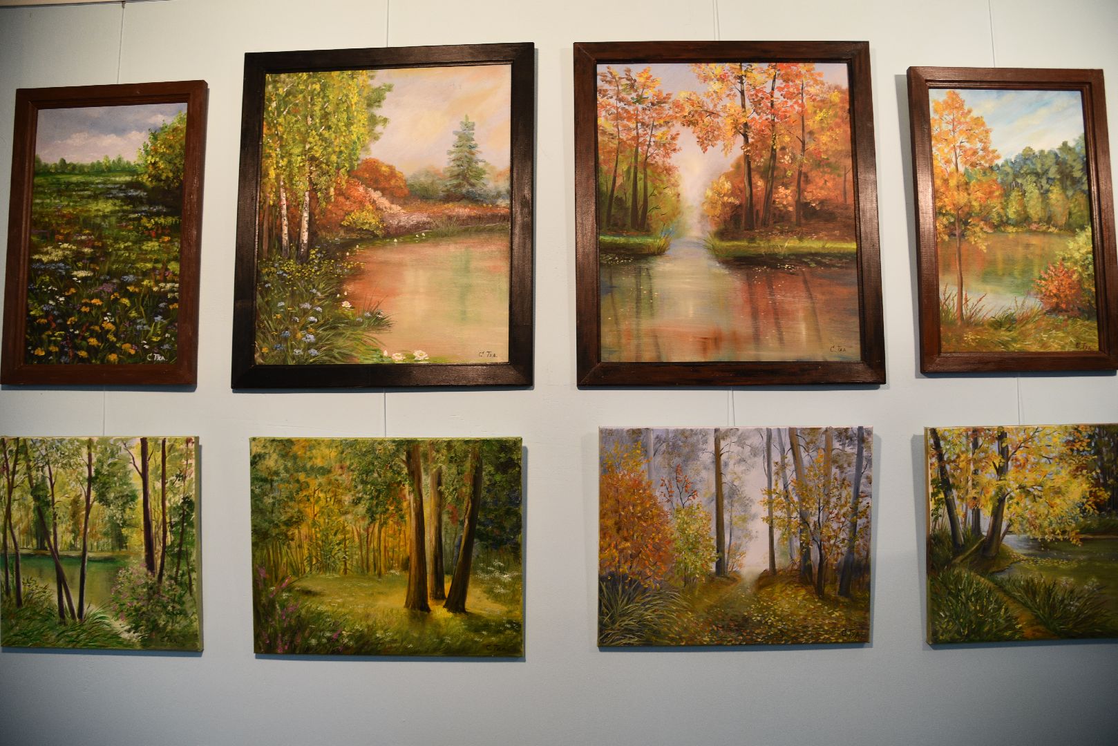 лотошино, лотошинский музей, выставка картин,