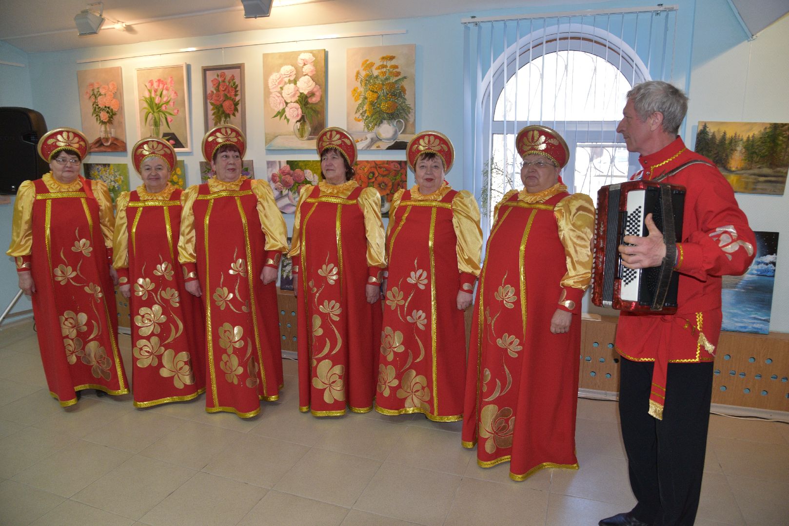 лотошино, лотошинский музей, выставка картин,